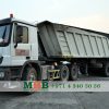 Aggregate through tipper trailers